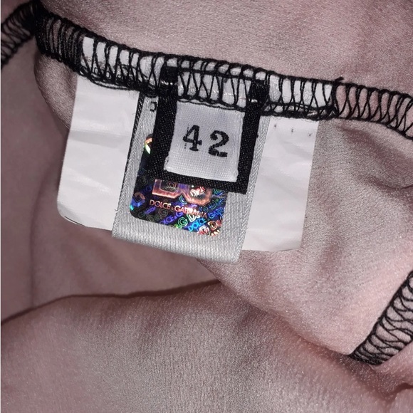 Dolce & Gabbana D&G pink tulle dress never worn size label says 42 fits like a 4 - Picture 7 of 9